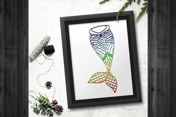 Download Mermaid Tails Laser Cut - Premium Resources